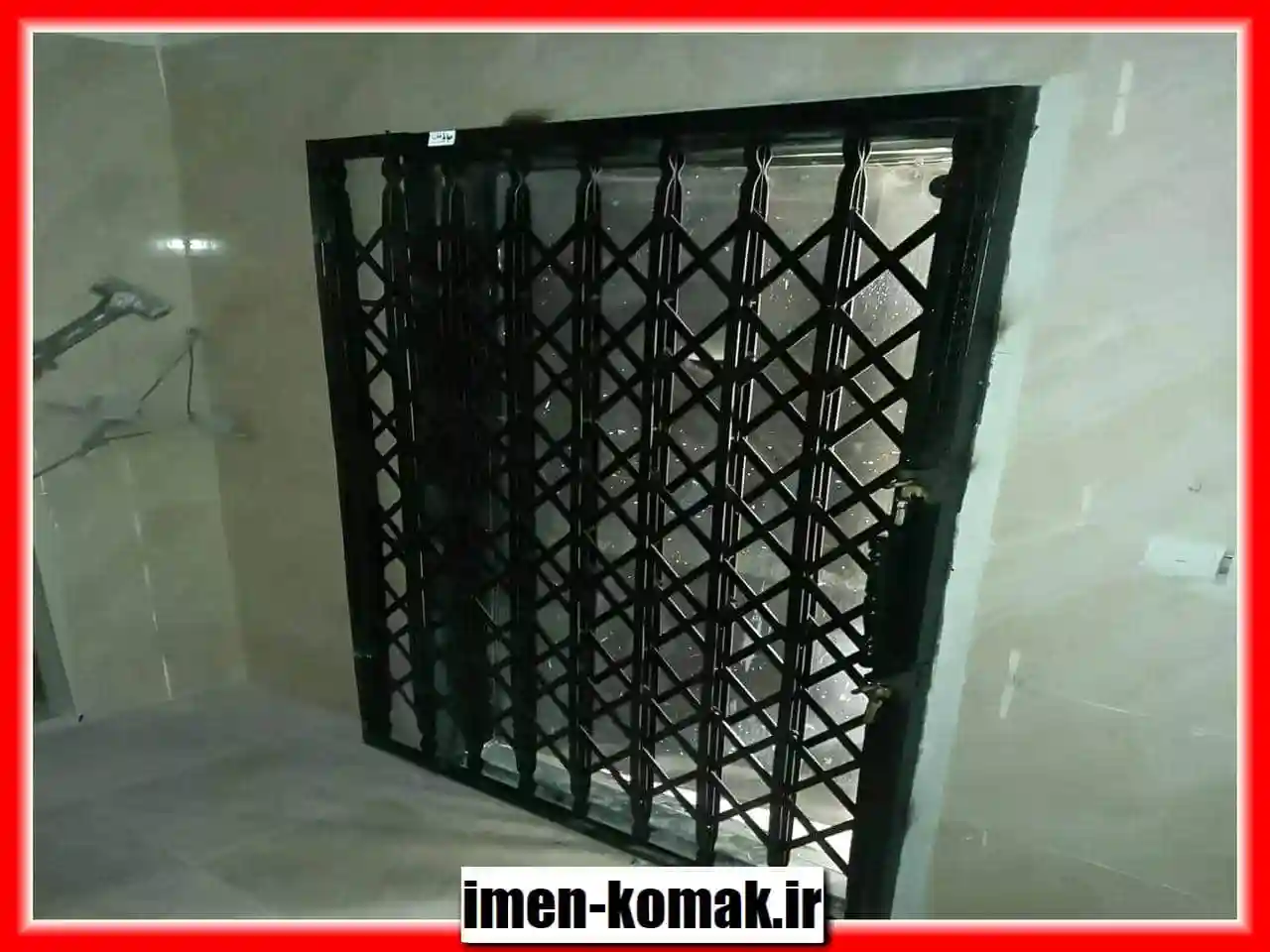 بهترین حفاظ درب آهنی