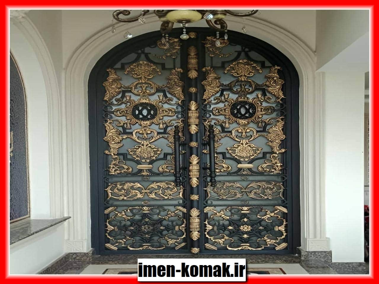 قیمت درب آهنی فرفورژه و عوامل مؤثر در قیمت گذاری