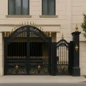 درب فلزی سمیه فرفورژه لوکس