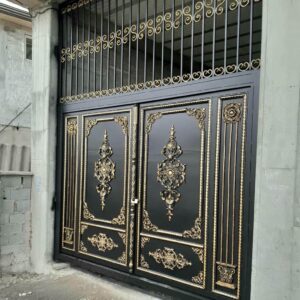 درب فلزی صدفی ورودی ویلا