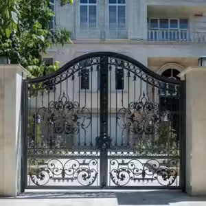 درب فلزی لاله مدرن ویلایی