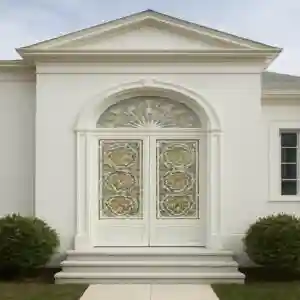 درب فلزی لوکس برلیان ورودی لابی