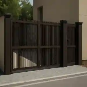 درب مدرن آرالی فلزی ویلا