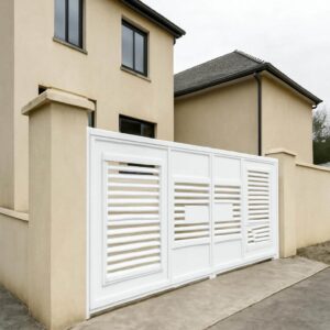 درب مدرن لیلاک فلزی ویلایی