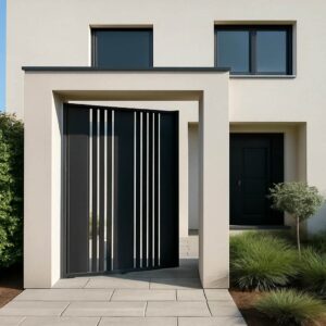 درب مدرن ویولا فلزی ویلایی