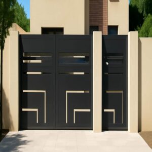 درب مدرن یونیک فلزی ویلایی