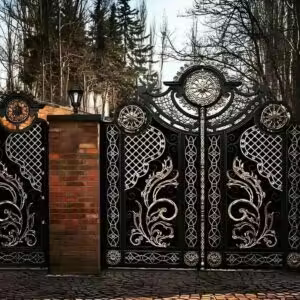 ساخت درب حیاط ورودی ویلایی ضدسرقت