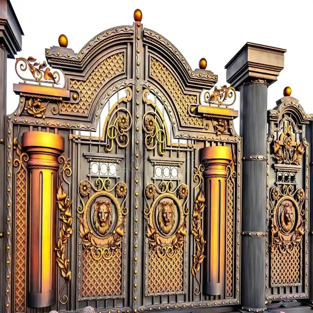 قیمت درب باغی ویلایی دو لنگه سنگین