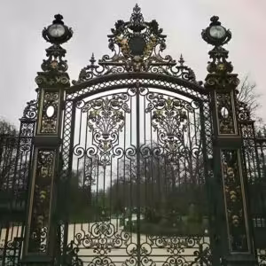 درب حیاط آهنی جدید و ارزان