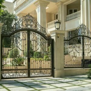 درب حیاط فوق العاده شیک و زیبا لاکچری