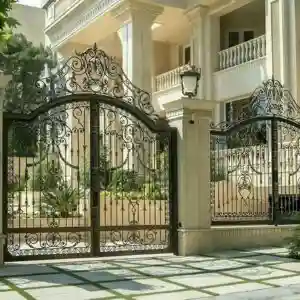 درب حیاط فوق العاده شیک و زیبا لاکچری