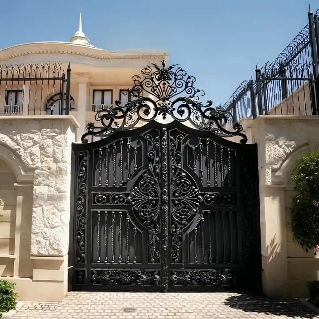 خرید درب فلزی استریا برای پارکینگ