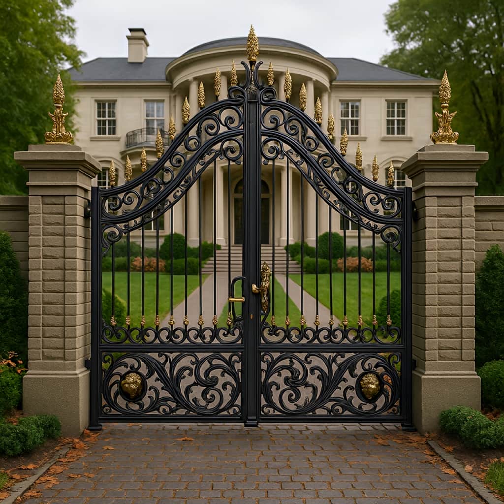 خرید درب فلزی سمیه ورودی ویلا