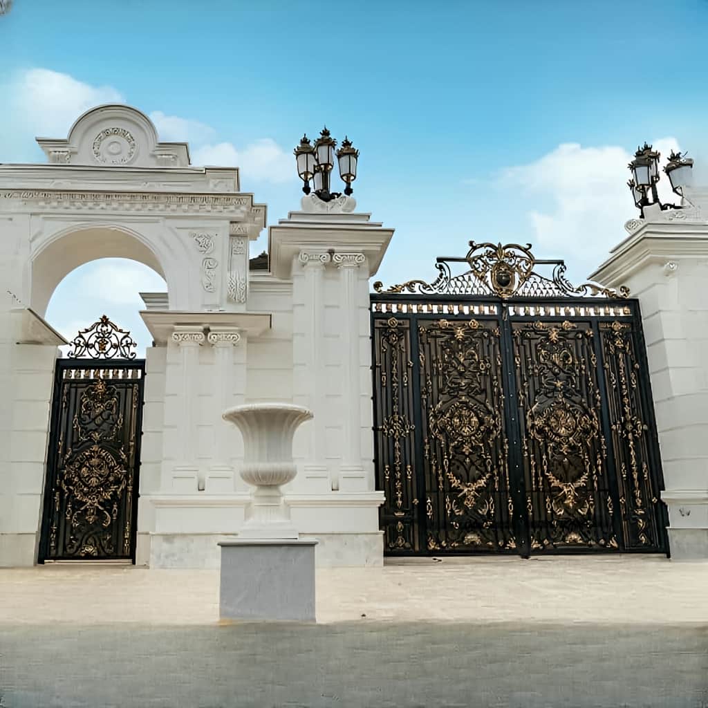 درب فلزی سنس ورودی ویلایی