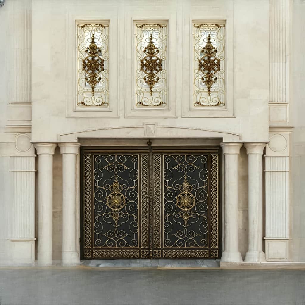 کارخانه تولید درب فلزی صدفی فرفورژه