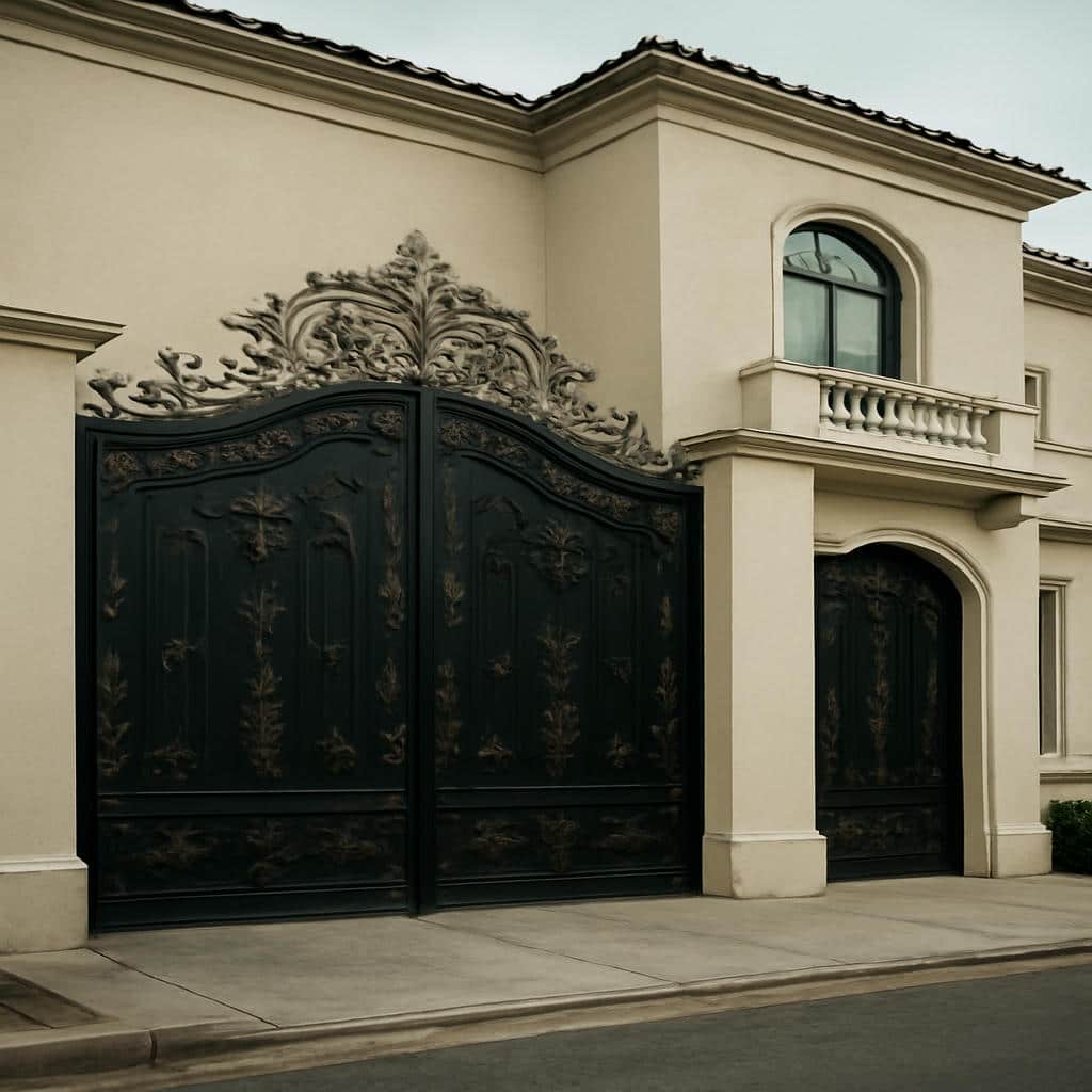 کارخانه ساخت درب فلزی غنچه تزئینی