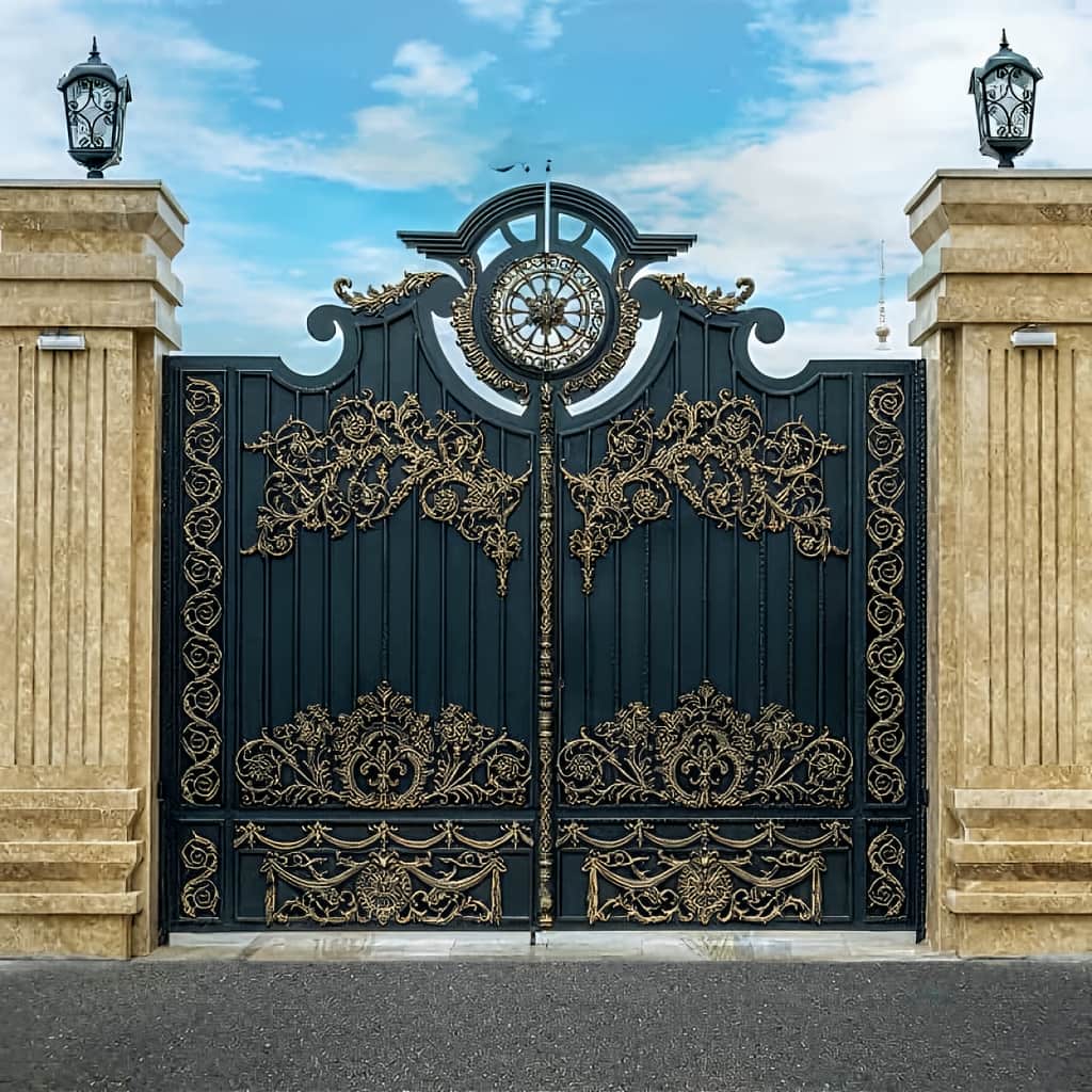 کارخانه ساخت درب فلزی لادن فرفورژه