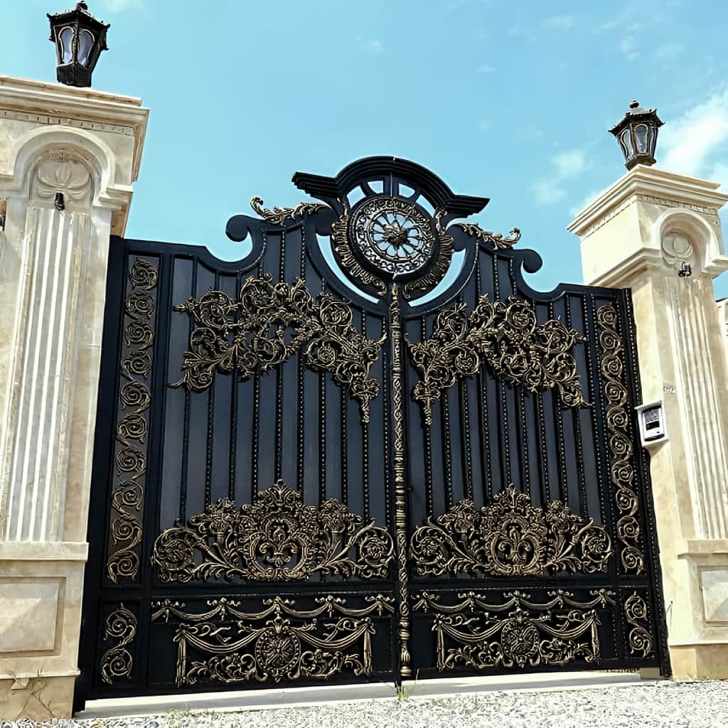 قیمت و خرید درب فلزی لادن حیاطی