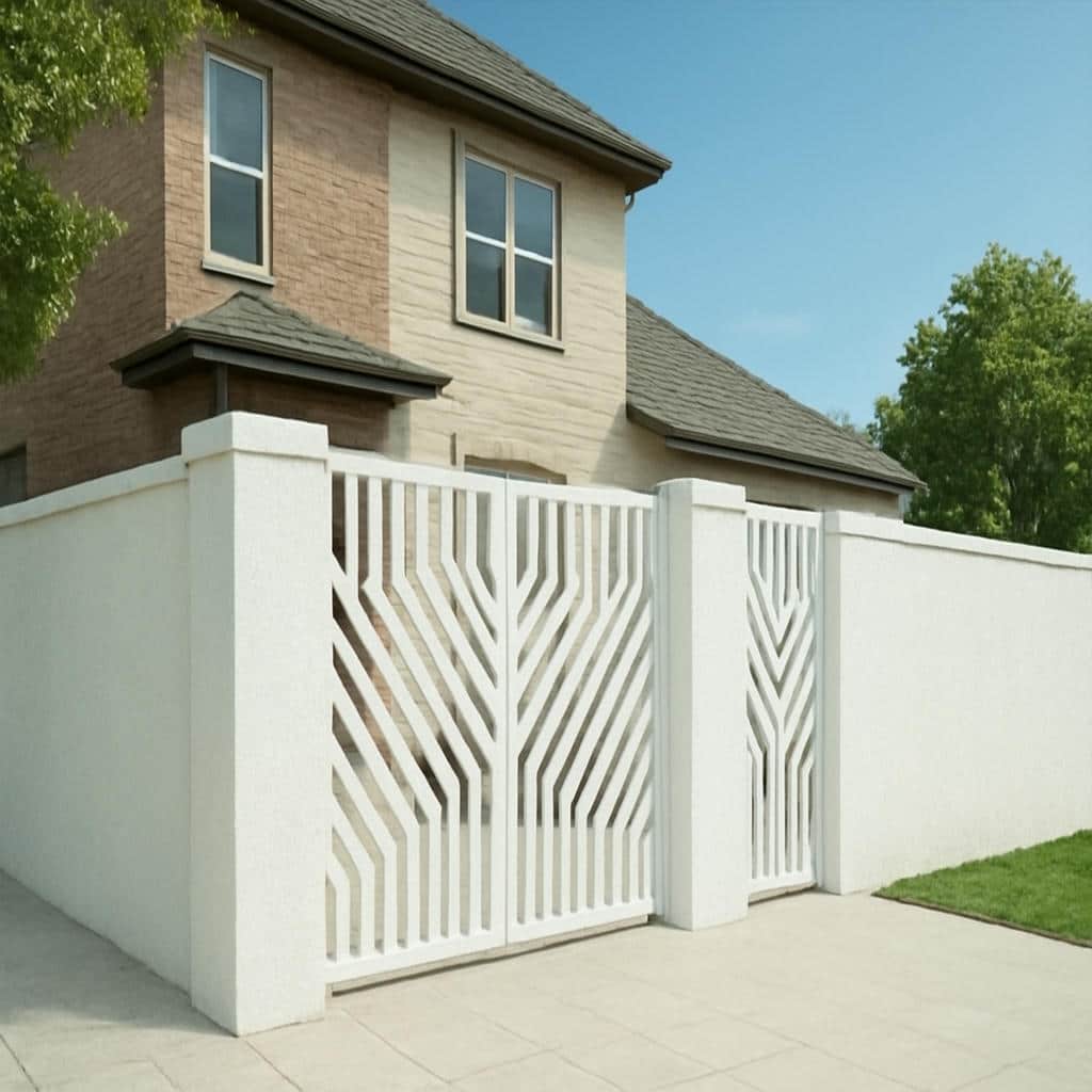 درب مدرن اسپاین فلزی ویلا