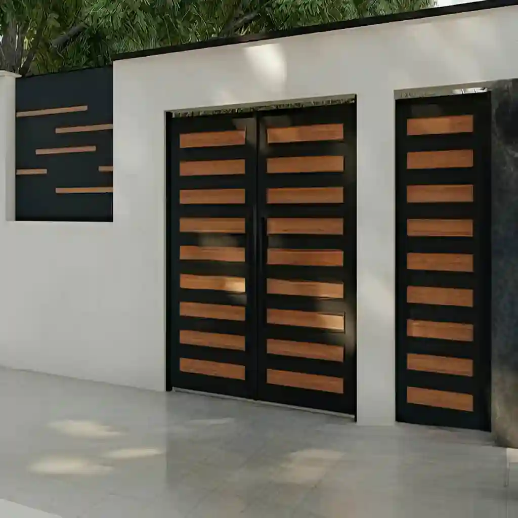 نصب درب مدرن راسا ورودی ساختمان