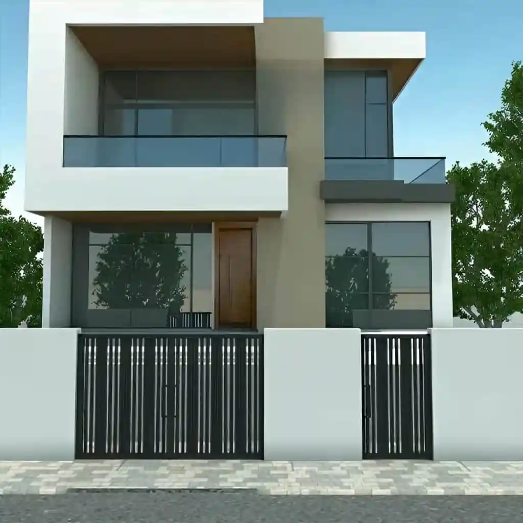 کارخانه درب مدرن ویولا رنگ کوره ای