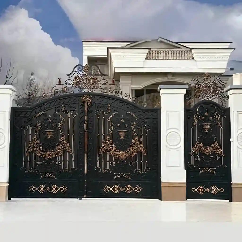 نصب درب فلزی موناکو ورودی باغ
