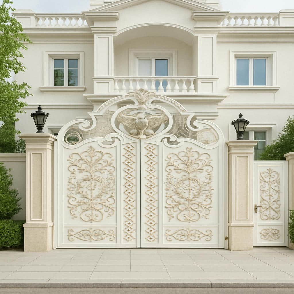 خرید درب فلزی میخک فرفورژه لوکس