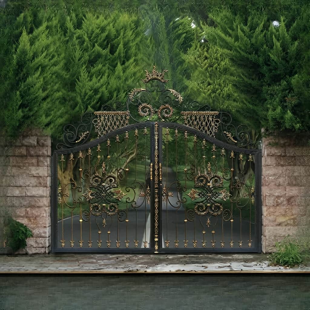 درب ارتفاع کوتاه ویلا و حیاط