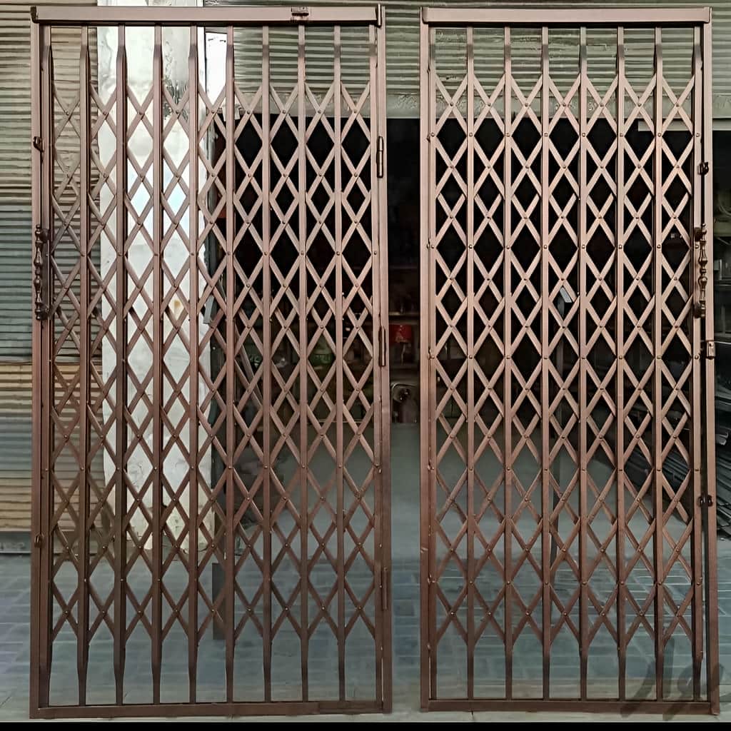 فروش حفاظ درب آکاردئونی تمام‌گل پایدار در استان گیلان