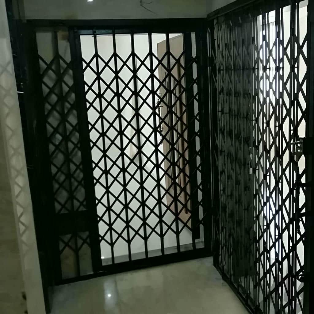خرید حفاظ پشت درب آکاردئونی دوگل در مهرشهر کرج