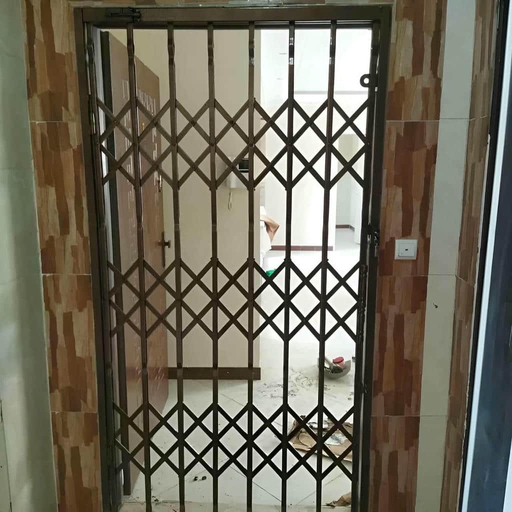 خرید حفاظ پشت درب آکاردئونی مدل دوگل در بابلسر
