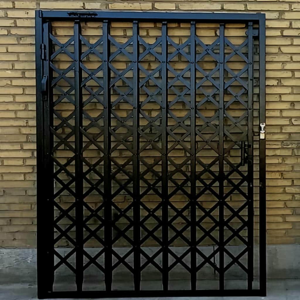 خرید حفاظ درب آکاردئونی دوگل هماهنگ نما در استان گلستان