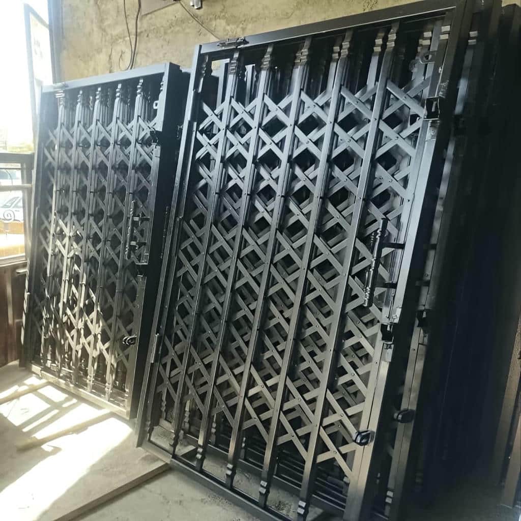 خرید حفاظ درب آکاردئونی دوگل در خرم آباد