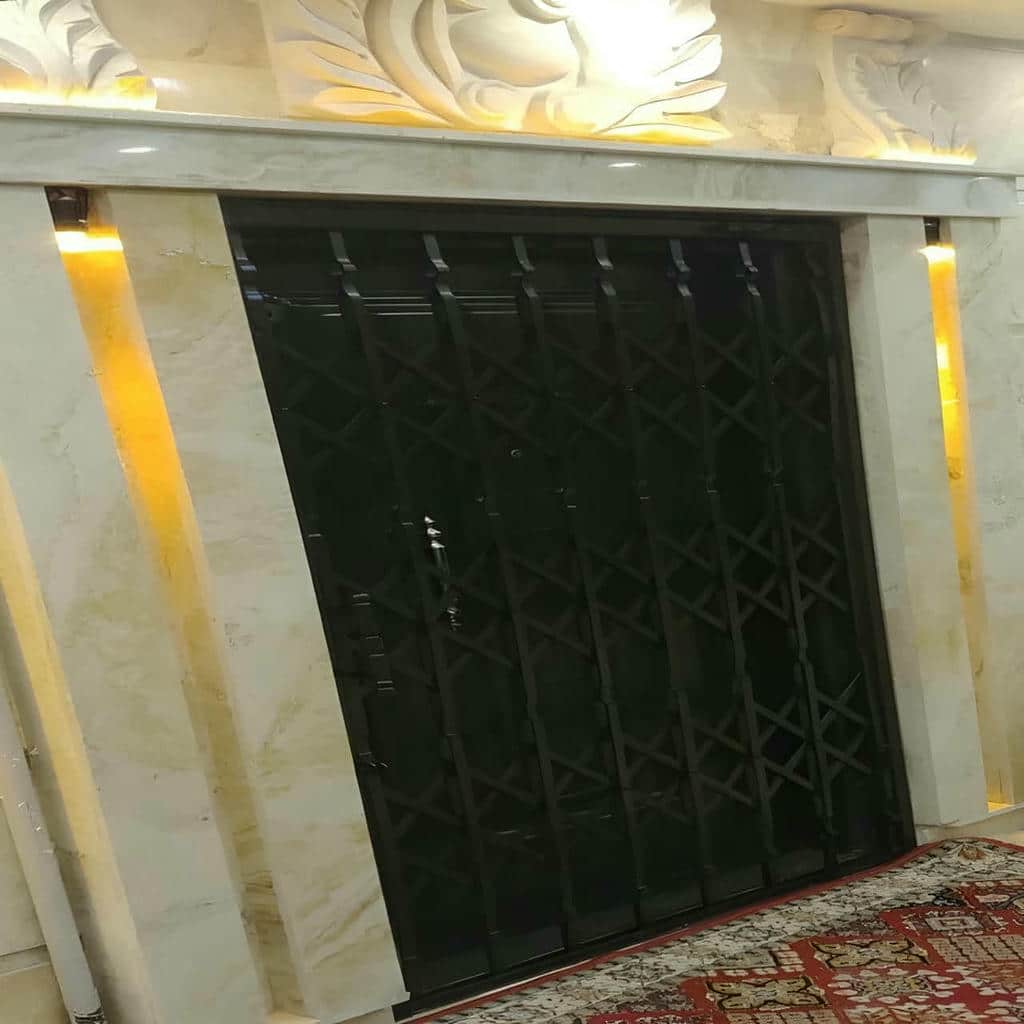 خرید حفاظ پشت درب آکاردئونی دوگل در اهواز