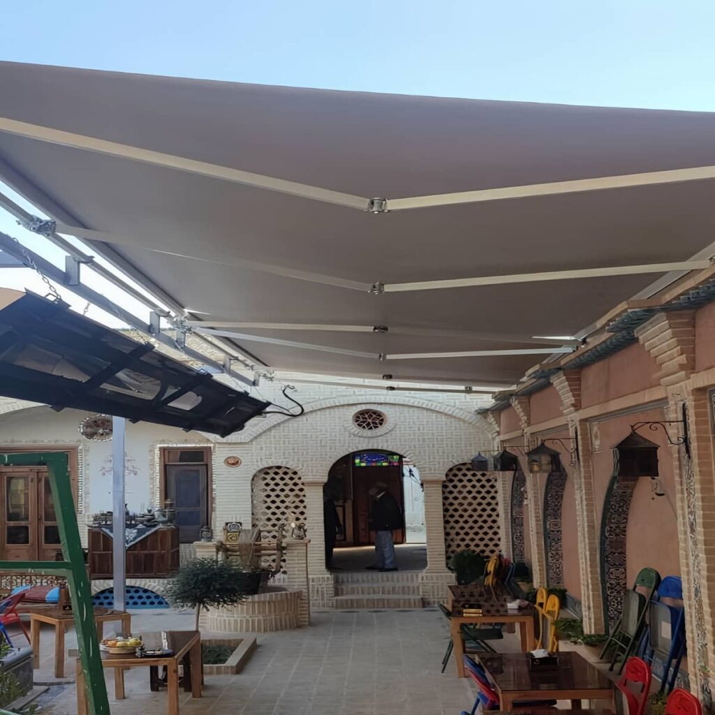 نصب سایبان برقی اتوماتیک ریموت کنترل در اراک