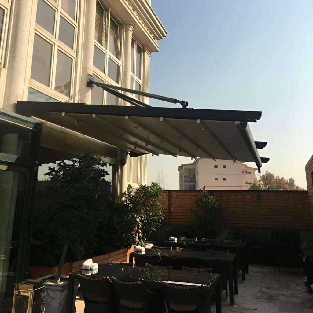 قیمت سایبان برقی اتوماتیک ضد UV در لواسان