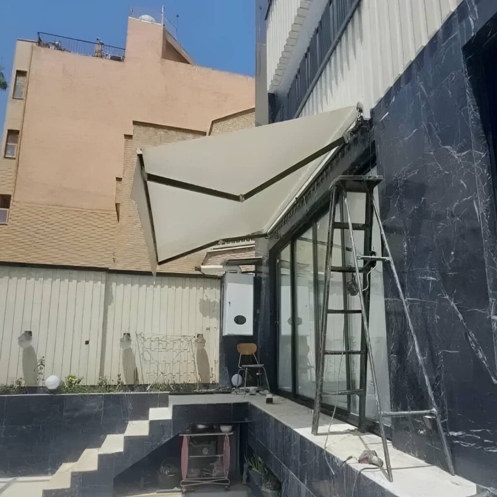 سایبان برقی اتوماتیک در اراک