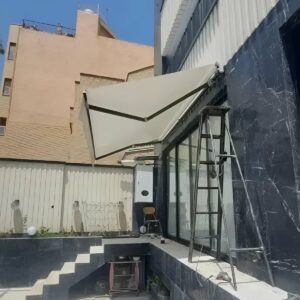 سایبان برقی اتوماتیک در اراک