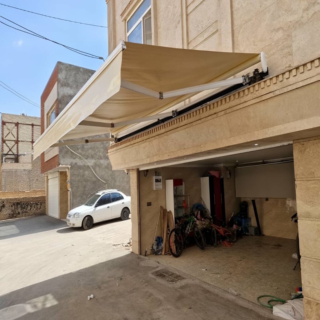سایبان برقی اتوماتیک در نظرآباد