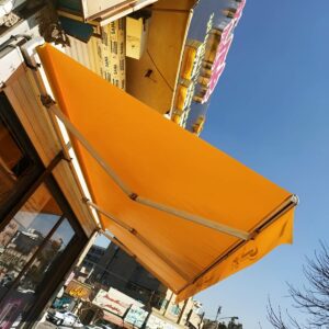 سایبان برقی اتوماتیک در هشتگرد