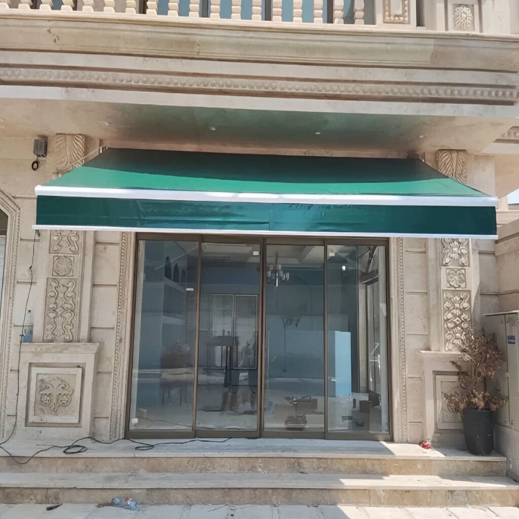 سایبان برقی اتوماتیک در سمنان