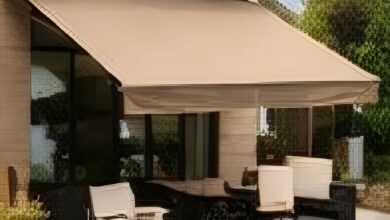 سایبان برقی اتوماتیک در اشتهارد