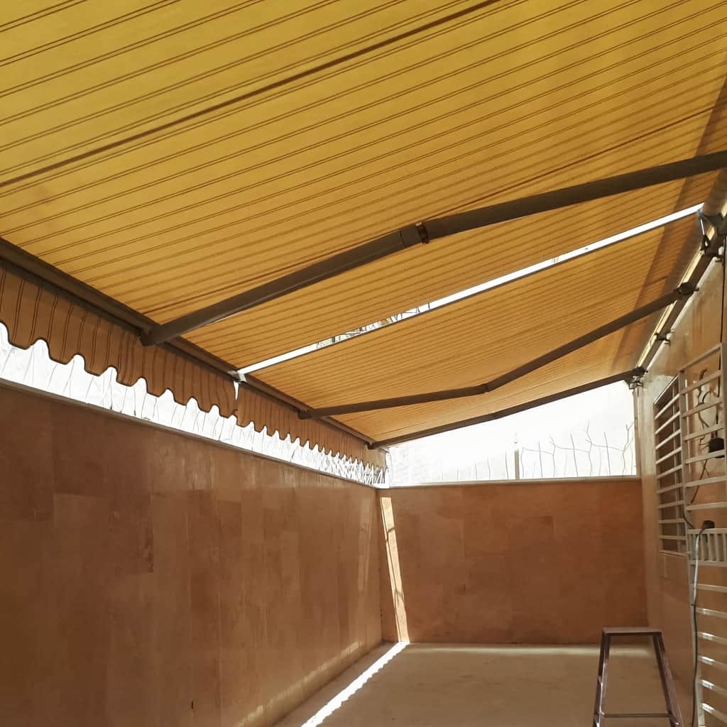 خرید سایبان برقی اتوماتیک بازویی در چالوس