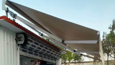 سایبان برقی اتوماتیک در اهواز