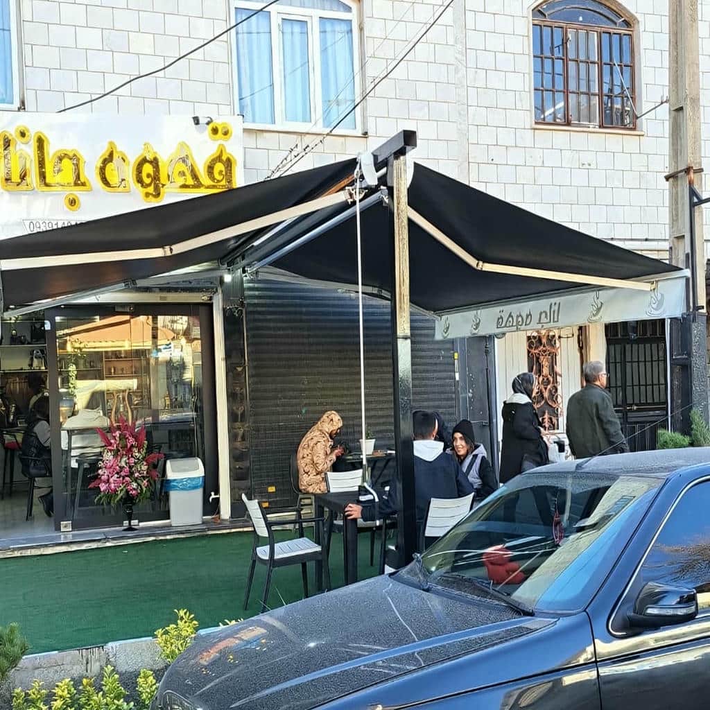 خرید سایبان برقی اتوماتیک بازویی در بندر انزلی