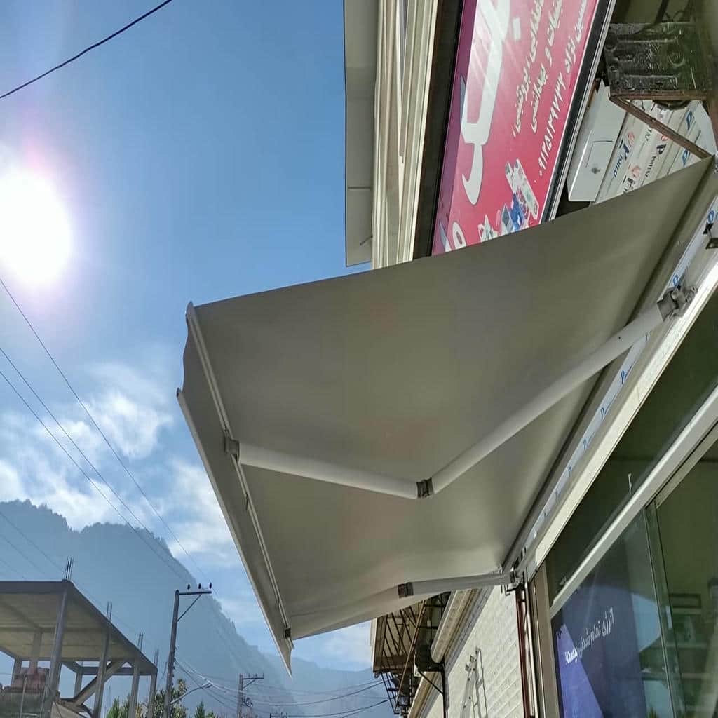 قیمت سایبان برقی اتوماتیک پارچه ضدآب در استان خوزستان