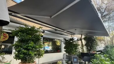 سایبان برقی اتوماتیک در استان گلستان