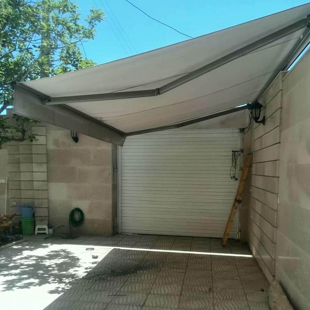 خرید سایبان برقی اتوماتیک بازویی در رفسنجان