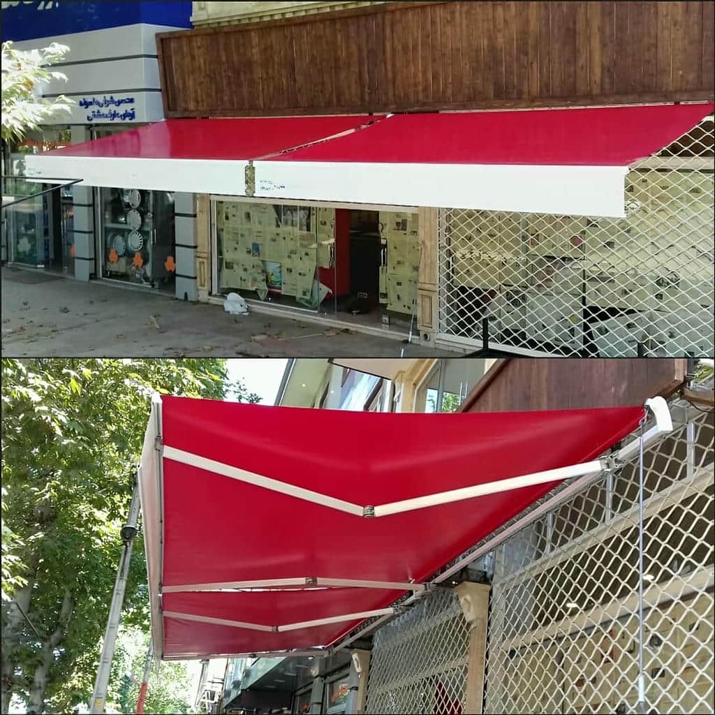 نصب سایبان برقی اتوماتیک تراس در بندرعباس