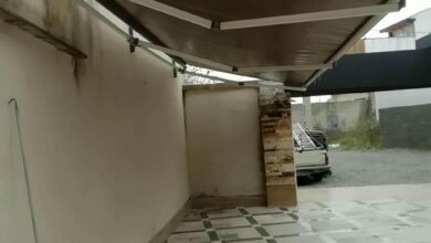 سایبان برقی اتوماتیک در سیرجان